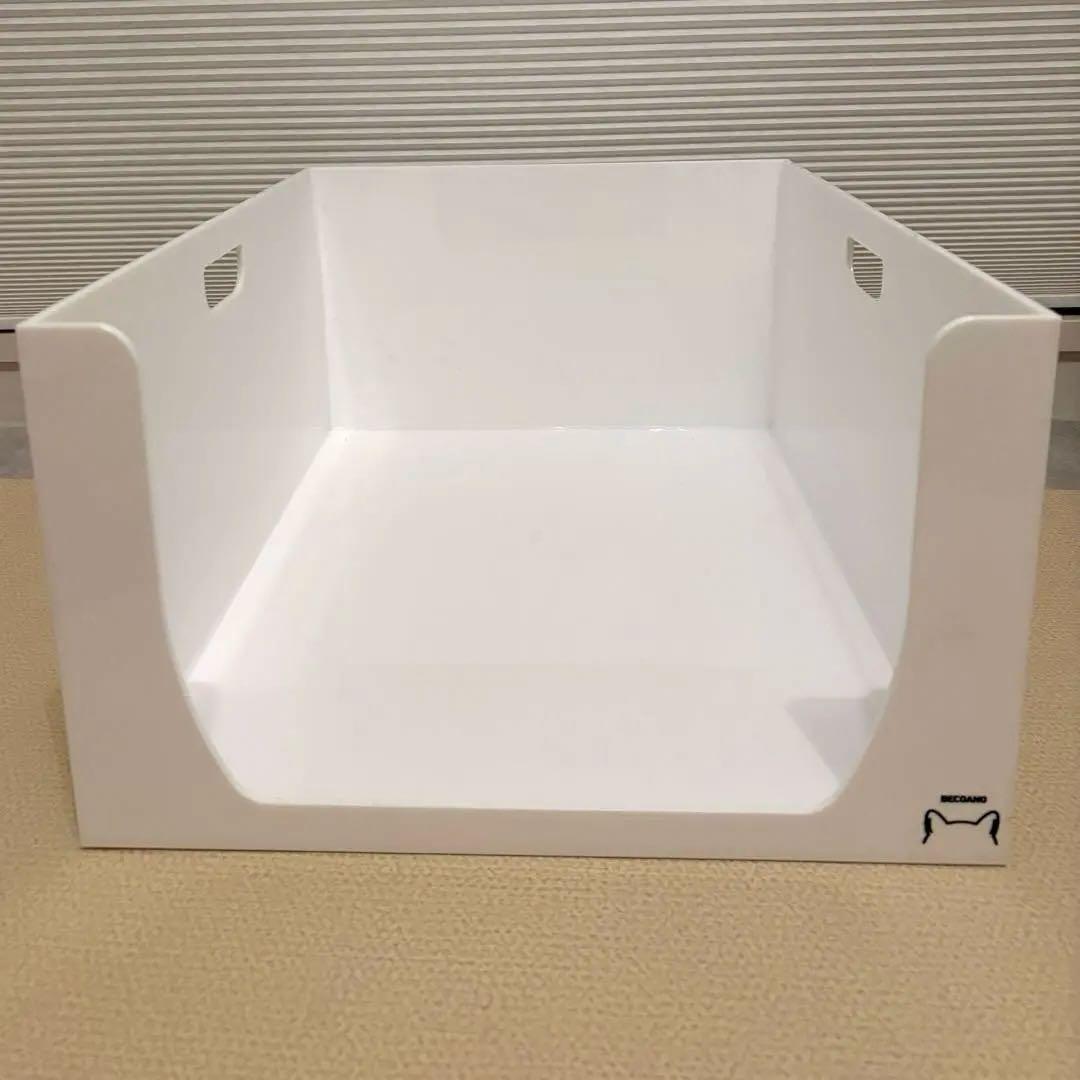 BECOANO 魅せるトイレ　縦型　ホワイト　犬