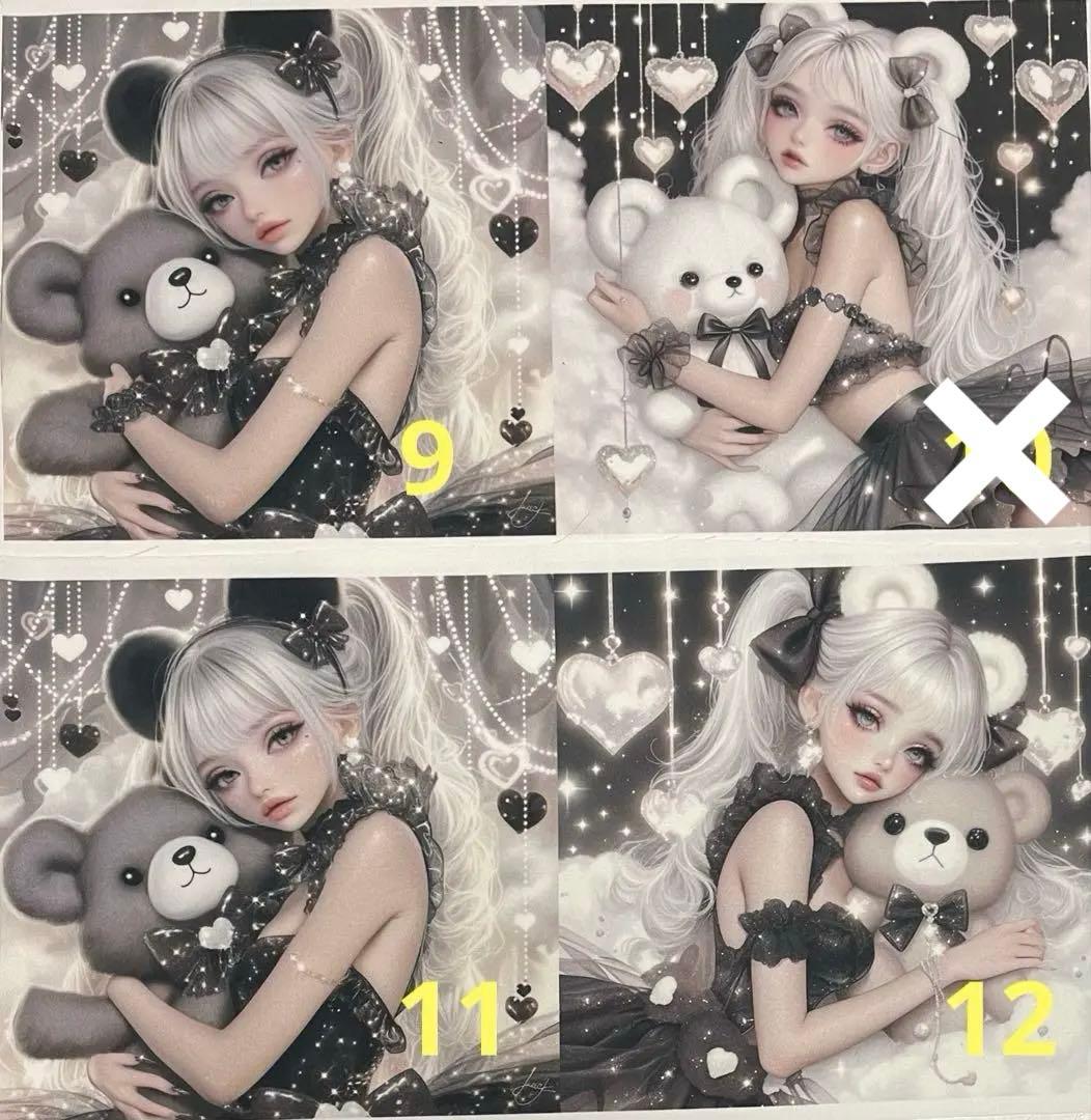 フラットポーチ☆ハンカチ☆ハンドメイド☆オーダーページ【107】