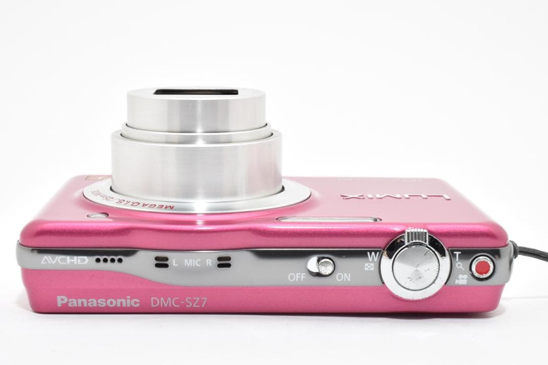 《動作確認済》パナソニック　Panasonic LUMIX DMC-SZ7ピンク