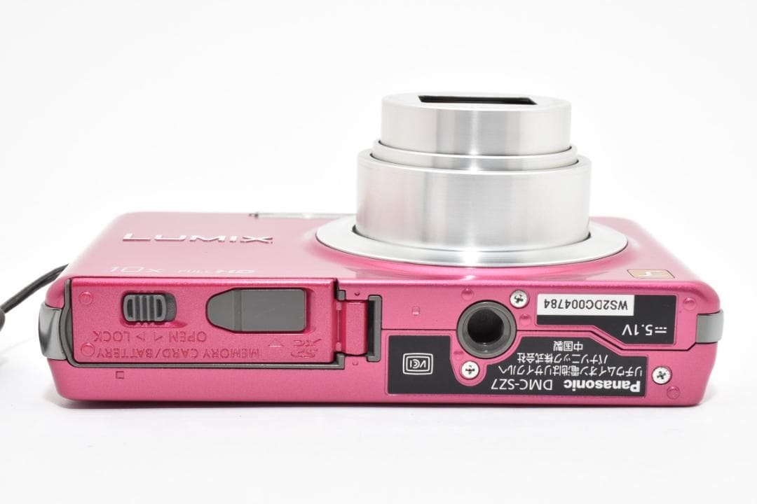 《動作確認済》パナソニック　Panasonic LUMIX DMC-SZ7ピンク