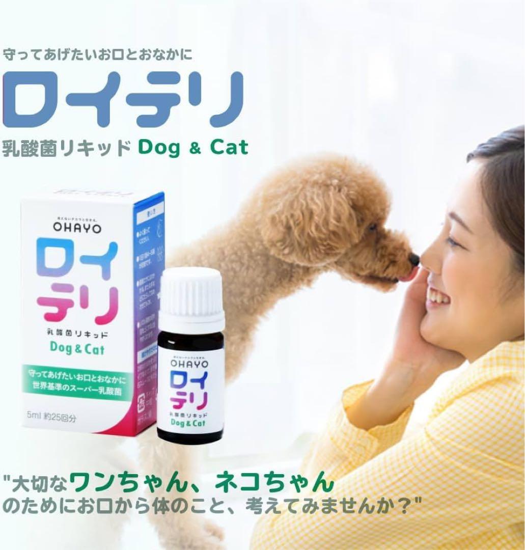 公式　ロイテリ 乳酸菌 犬猫用リキッド 5mL(約1カ月分) 【3箱セット】