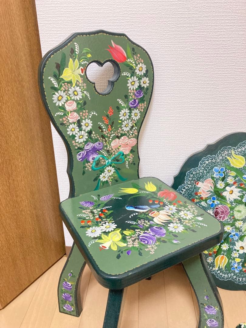 【気まぐれ価格‼️】トールペイント 飾り台 壁掛け