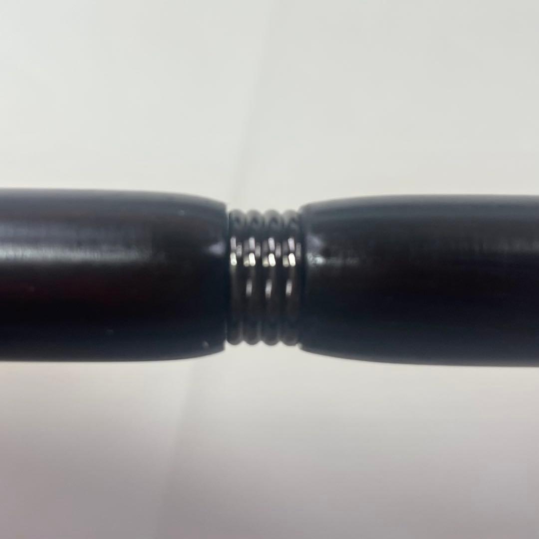 黒檀軸 ボールペン&ペーパーナイフセット　日本製手作り　(ケース付き未使用新品)