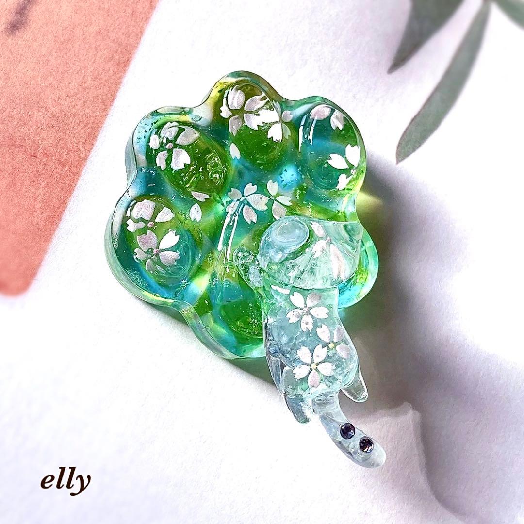 【fairy様】SALE☆ガラスナギット　蓄光　鉱石　レジン　ネックレス