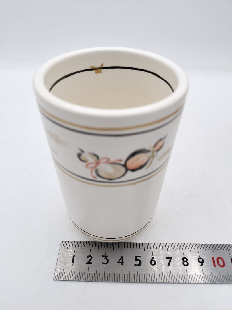 c531 【新品・未使用】火入 灰釉 六瓢絵 中村良二 木箱 茶道具