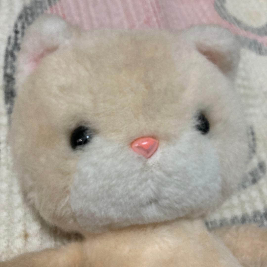 昭和レトロ　吉徳　猫　ぬいぐるみ　中古品