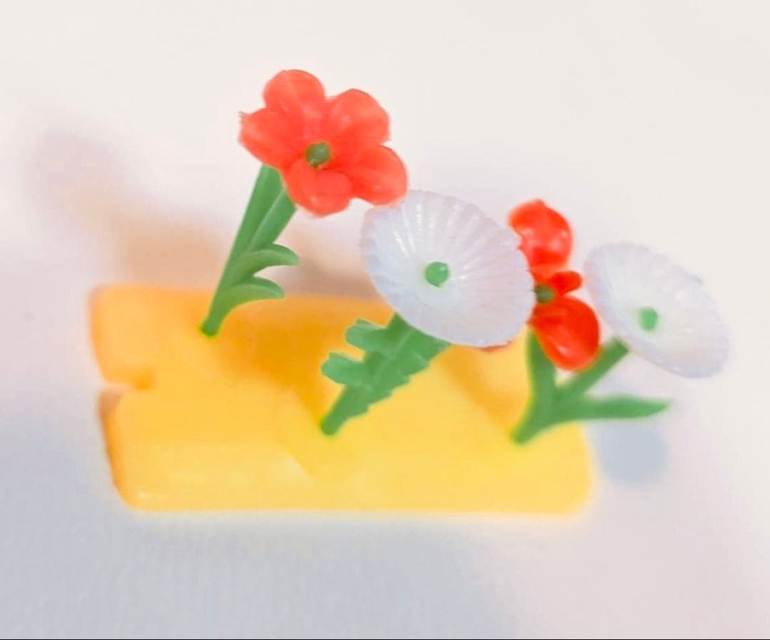 レア1967年製グリコおまけ花壇お花フィギア食玩ノベルティ昭和レトロ玩具ジオラマ
