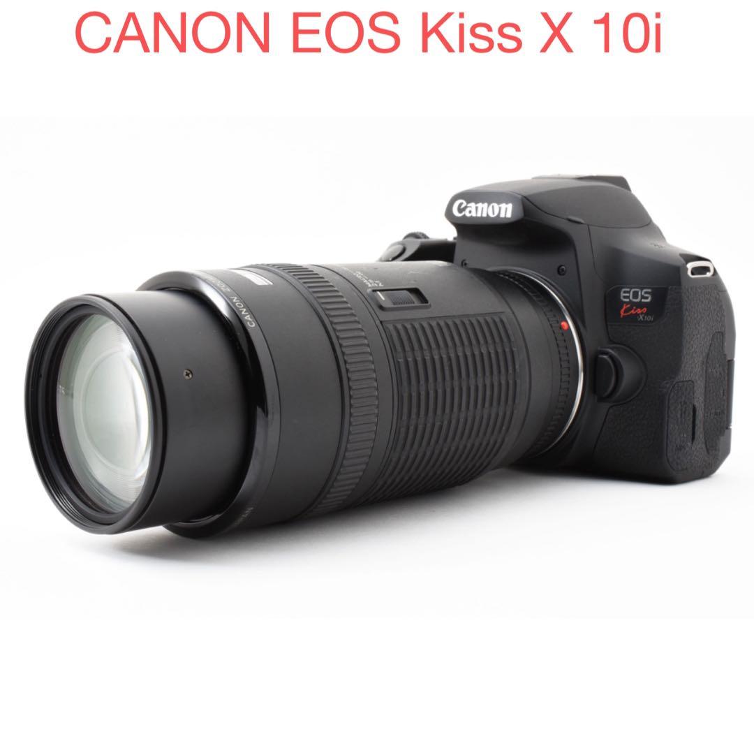 Wi-Fi/動画/保証/Canon EOS Kiss X10i超望遠レンズセット