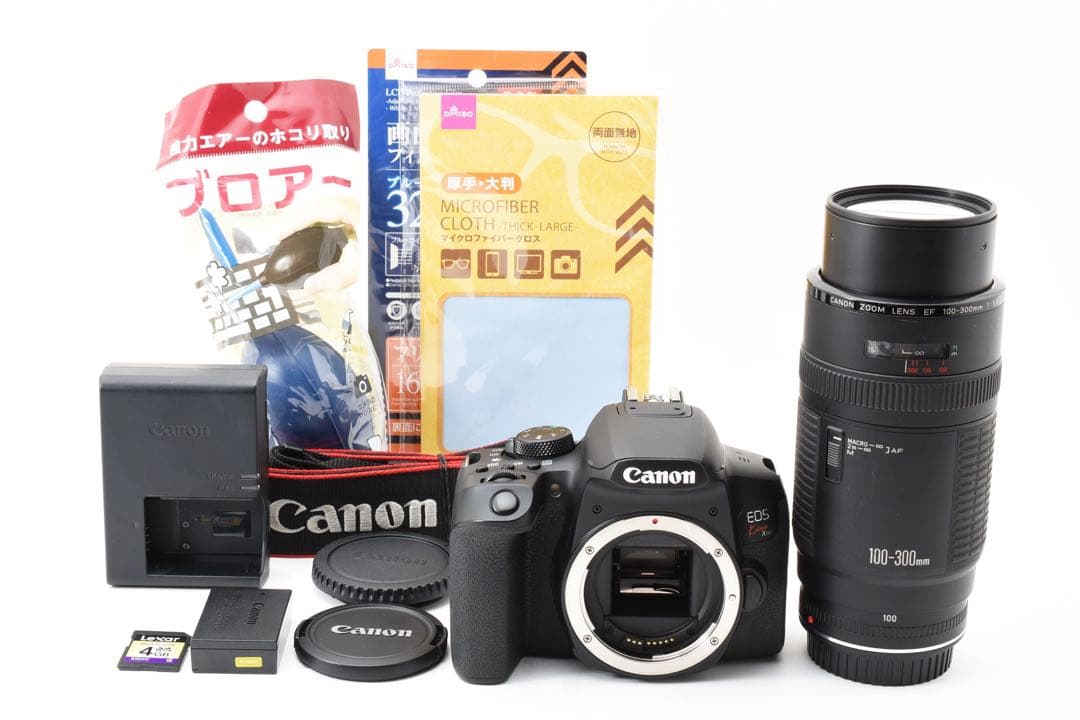 Wi-Fi/動画/保証/Canon EOS Kiss X10i超望遠レンズセット