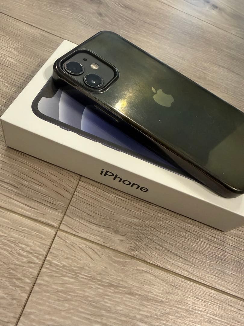 128G Apple iPhone 12mini ブラック 本体