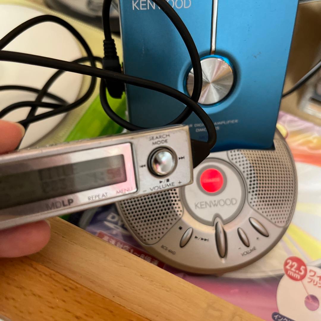⭐︎動作確認済KENWOOD ポータブルMDプレイヤー　DMC-T55