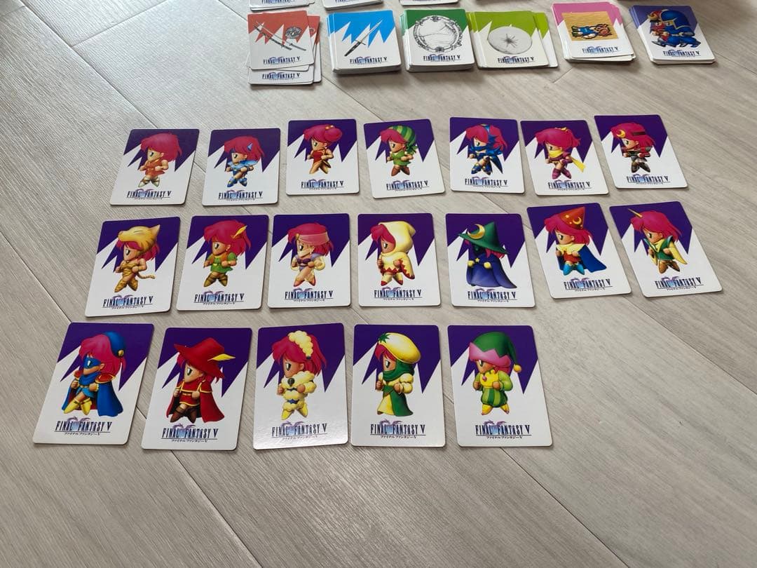 FF5 カードコレクションズ【表面】