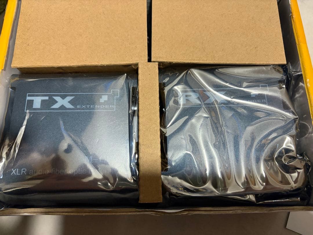 その他 XLR Audio Fiber Extender