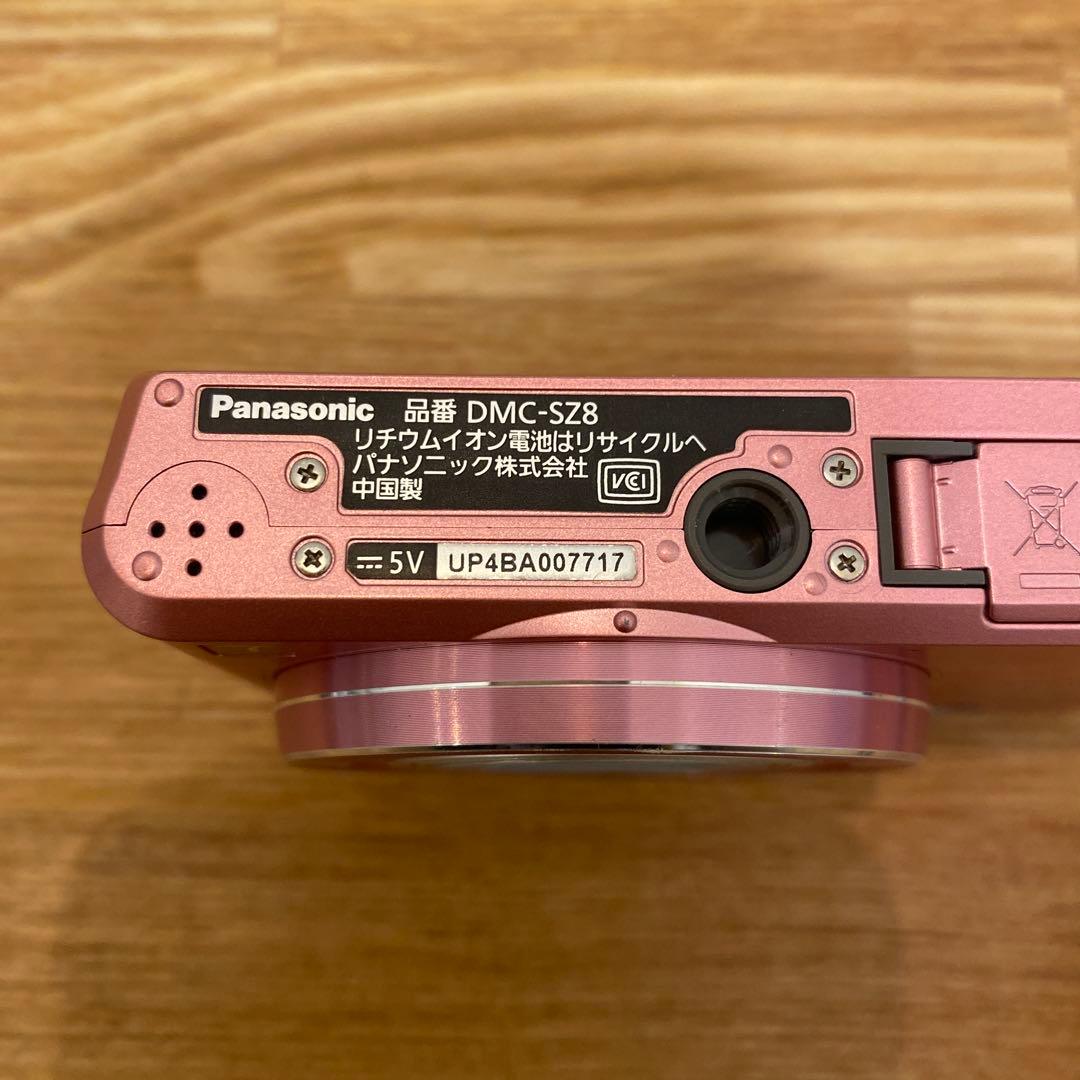 Panasonic デジカメ LUMIX DMC-SZ8 ピンク(美品)