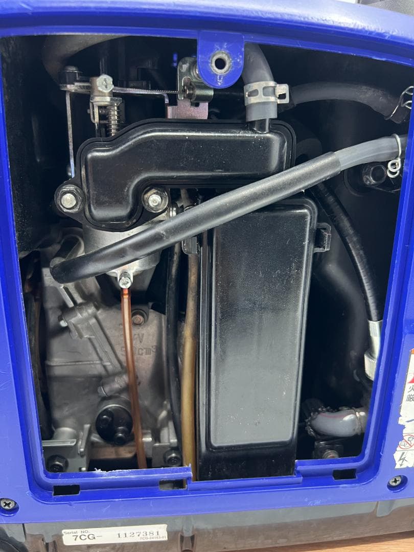 YANMAR ヤンマー インバーター発電機 G900IS 動作良好 ♪ 8219