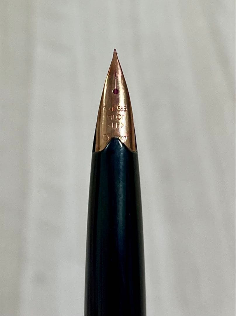 PILOT Elite 万年筆 14K パイロット エリート ブラック ゴールド