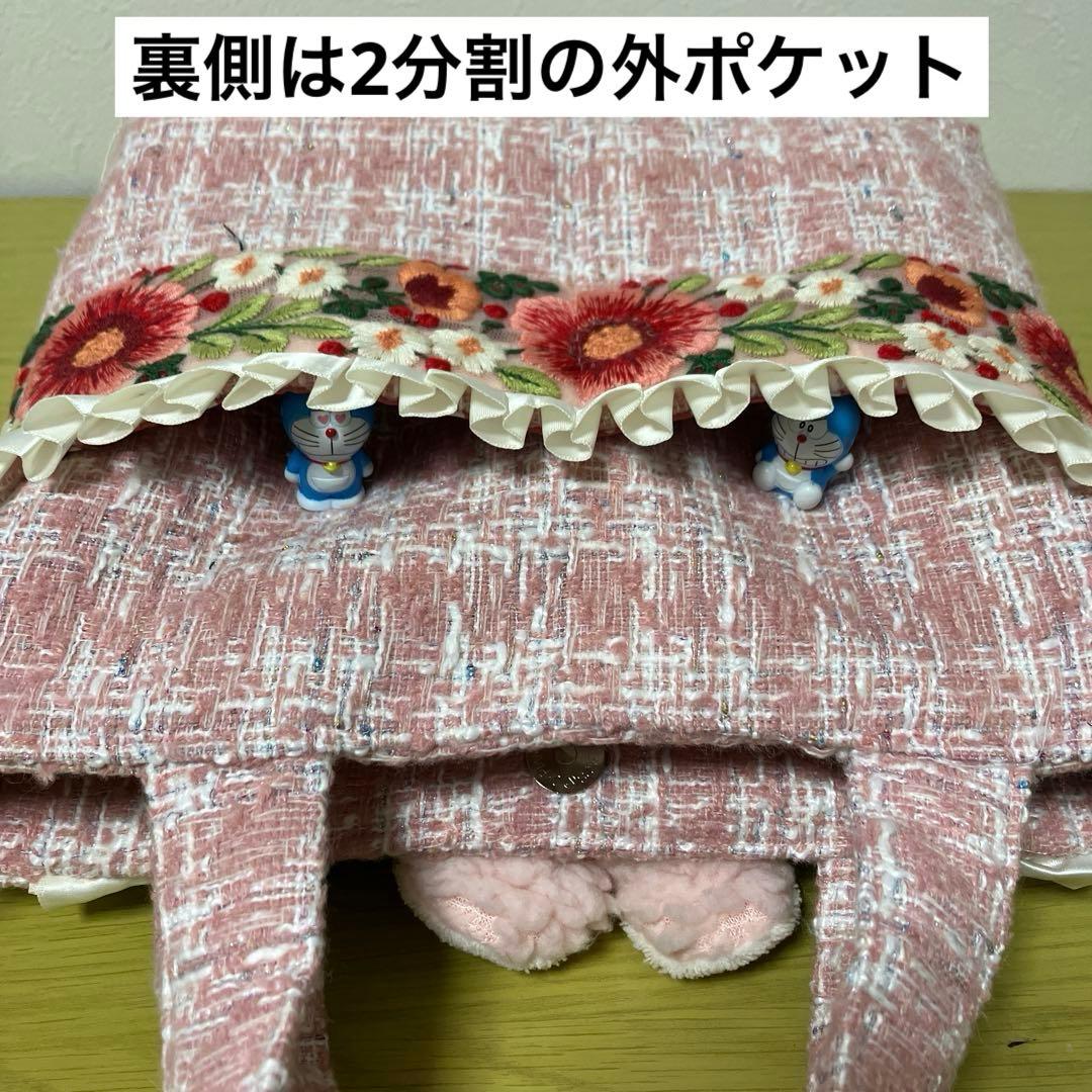 ゆ*ん様 コヤンイサムチョン　インド刺繍リボン　ツイード　横34縦22マチ10㎝