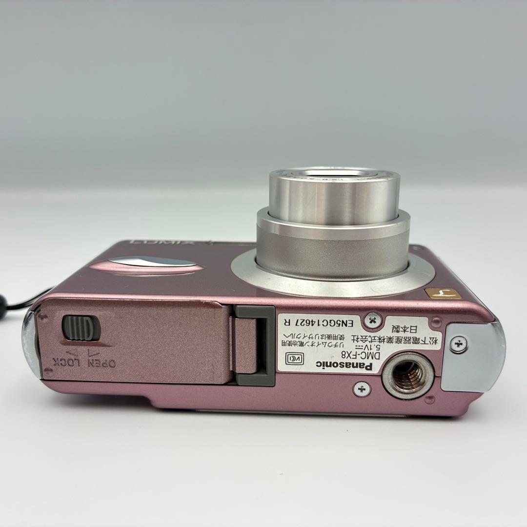 美品★ Panasonic Lumix DMC-FX8 ピンク オールドコンデジ