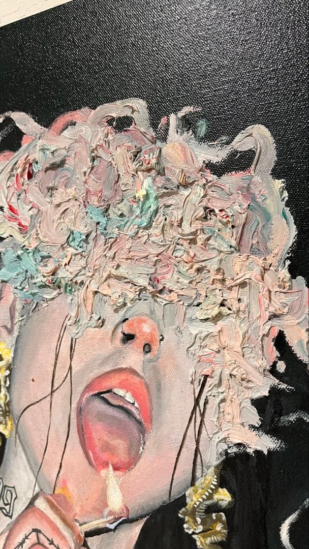 Blind Desire 原画 F10 油絵現代アート 絵画 一点物　インテリア