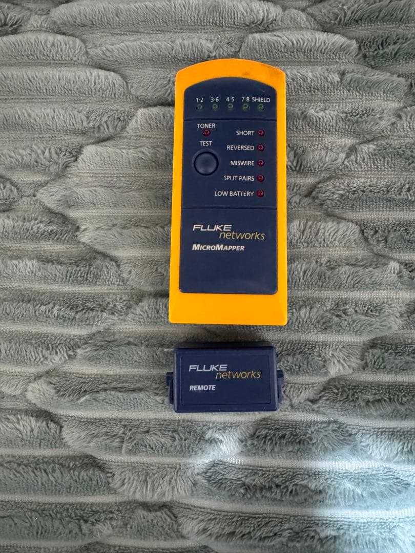 ⭐︎フルークMicroMapper LANケーブルテスターMT-8200-49A⭐︎