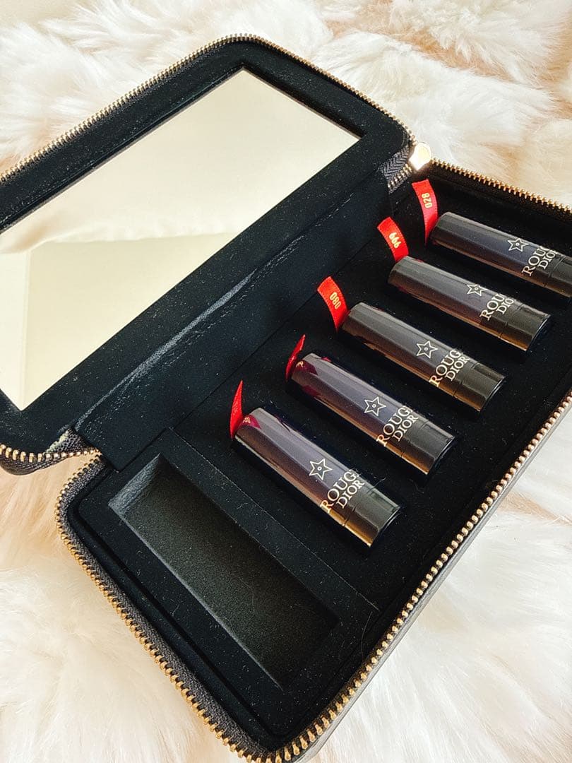 【訳あり】Dior リップスティックレフィル5セット ケース付き