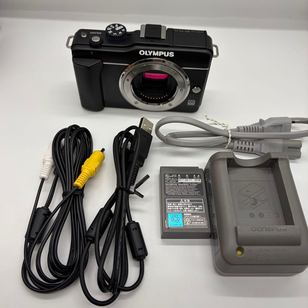 【美品】OLYMPUS PEN E-PL1s ブラック