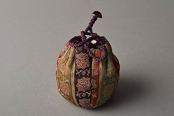 k628 茶道具　桶谷定一　京焼　清水焼 茄子茶入　仕覆付