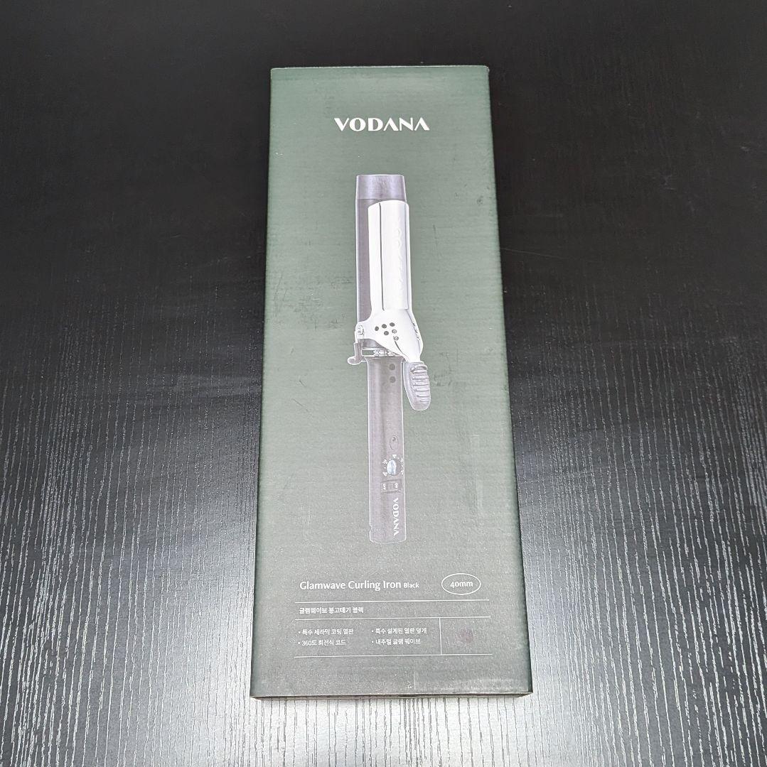 VODANA グラムウェーブカーリングアイロン ブラック 40mm