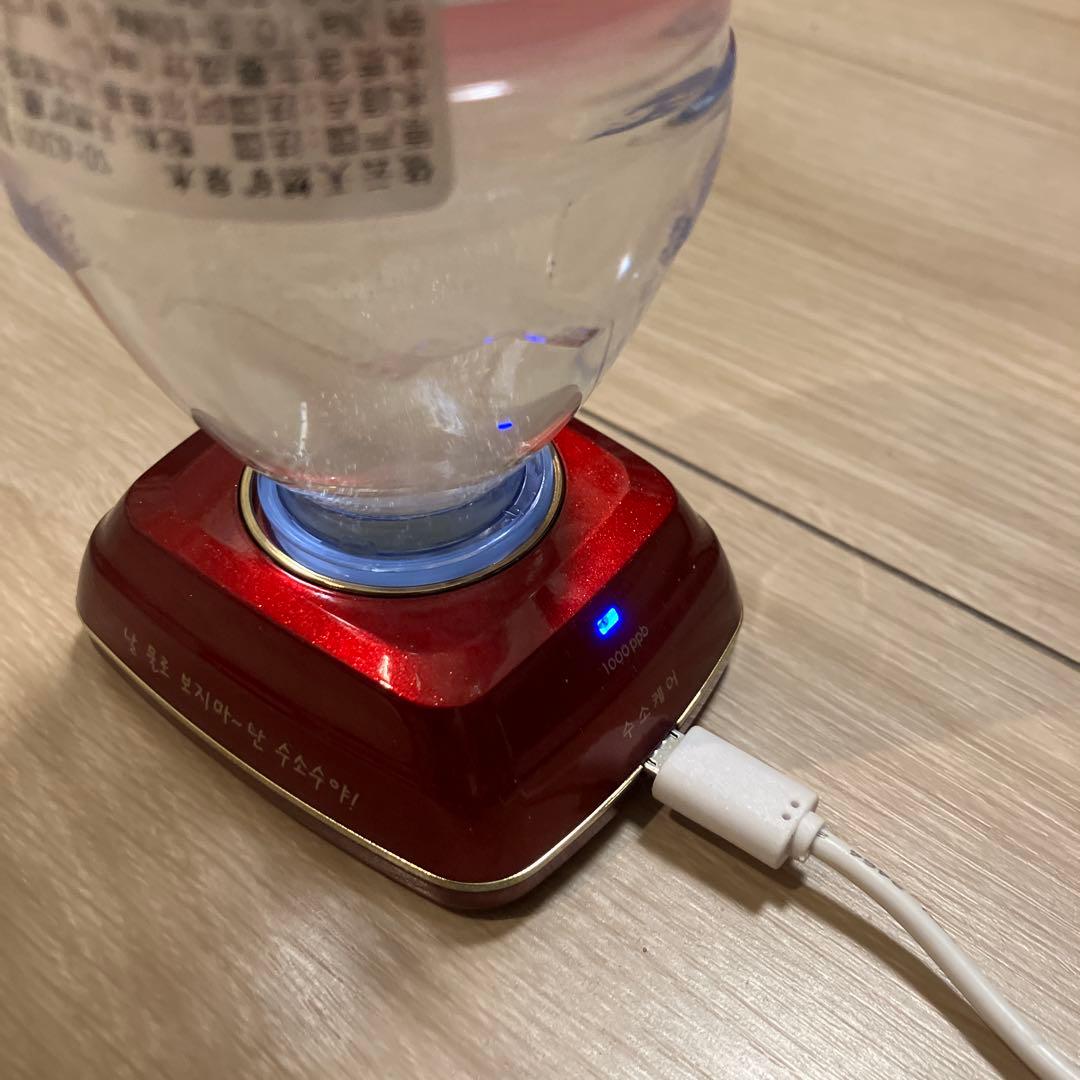 USB水浄化装置 レッド 500ml対応