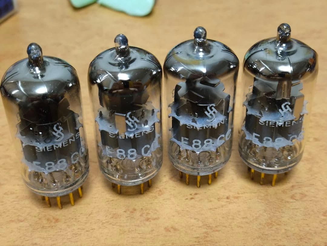 Siemens E88CC Grey Shields 真空管 2本セット1964