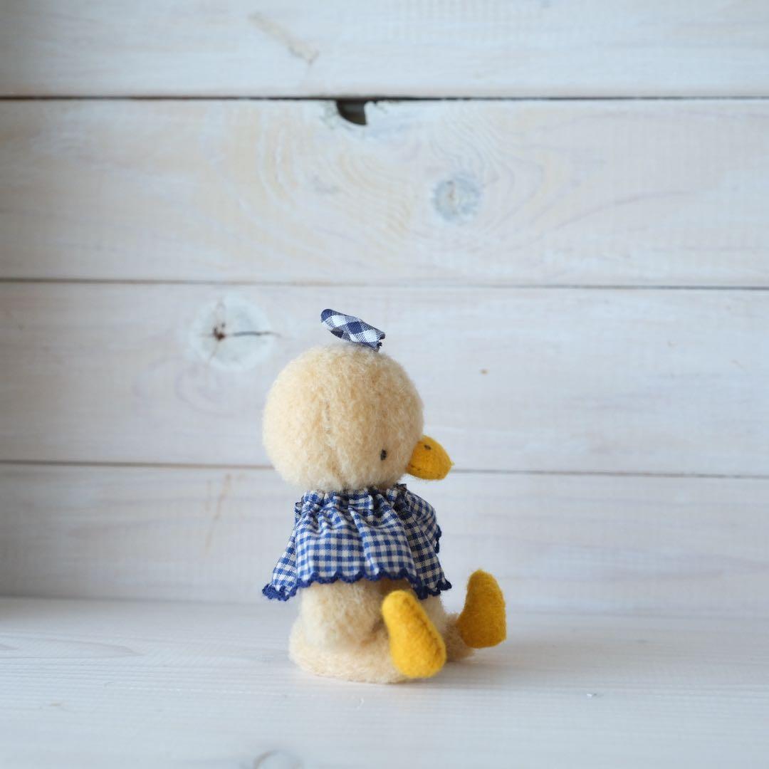 ひよこのぬいぐるみ　ブルーリボンちゃん テディベア　teddy bear
