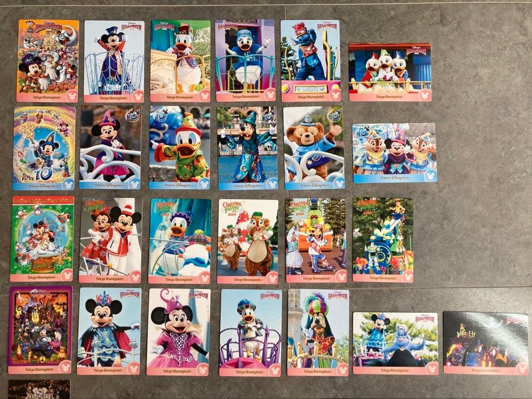 ディズニー公式コレクションカード77枚＋おまけ10枚当時物