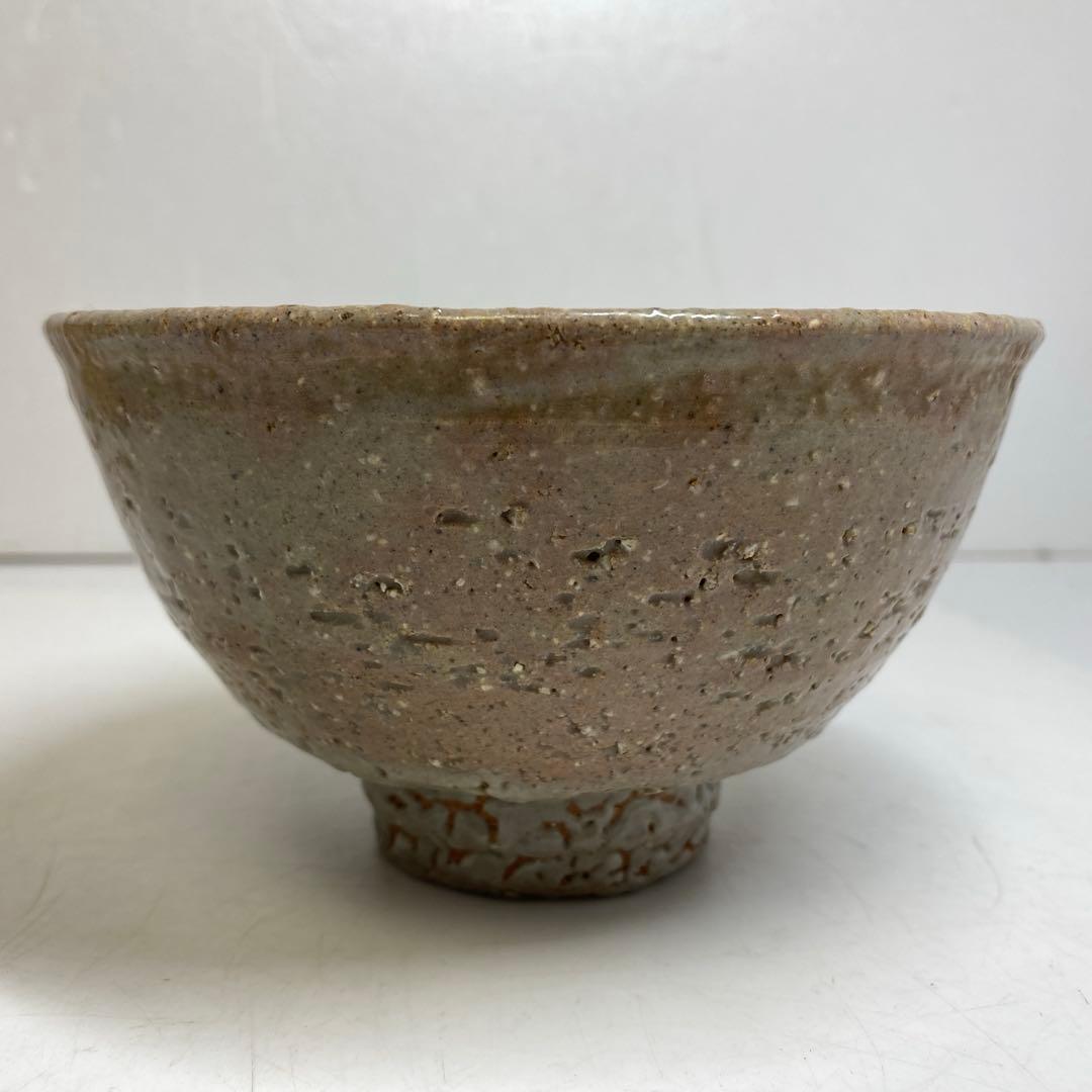 ☆茶3 景全教　高麗　井戸茶碗　共箱　幅14㎝ 東S8-0325②