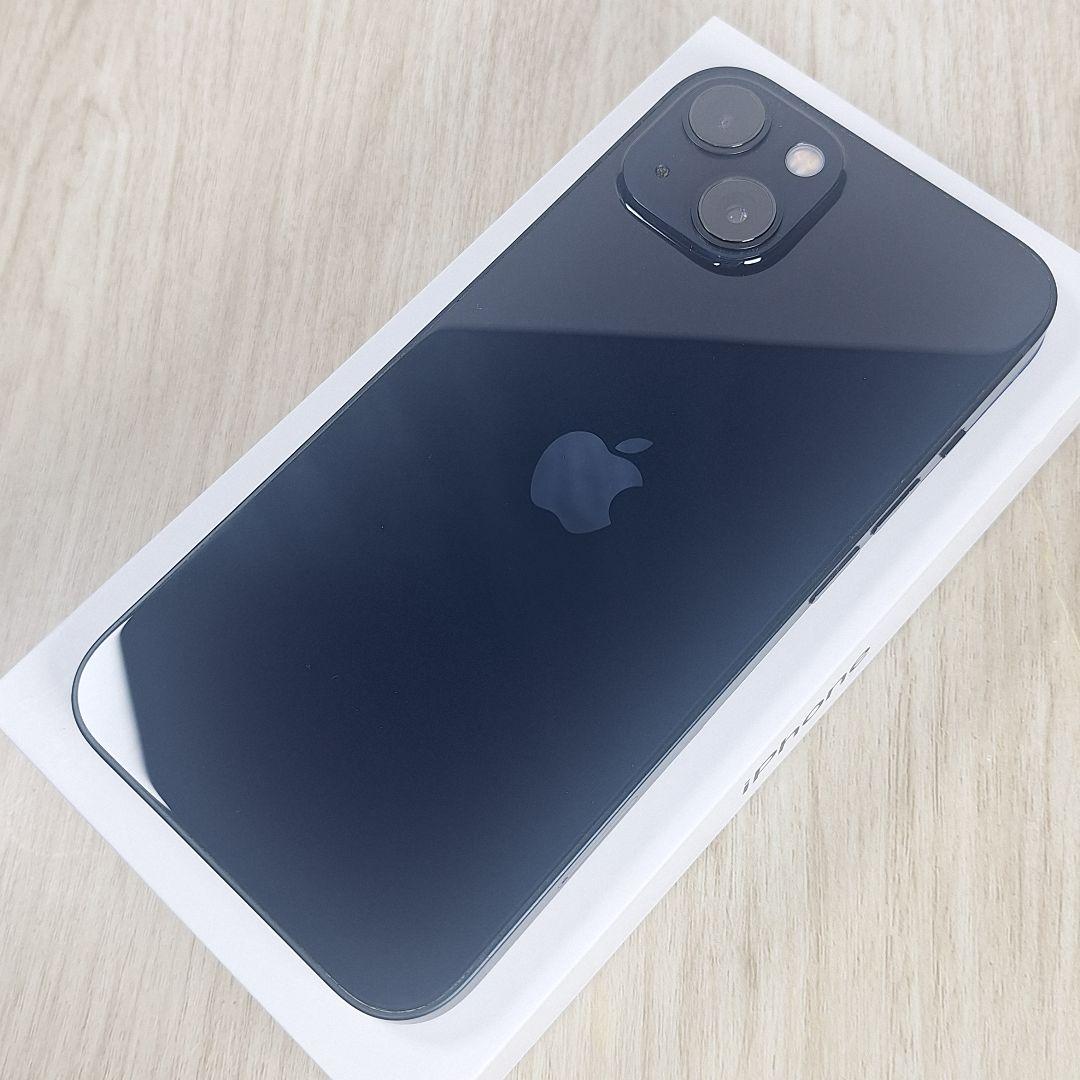iPhone 13 256GB 美品 ミッドナイト バッテリー新品100%