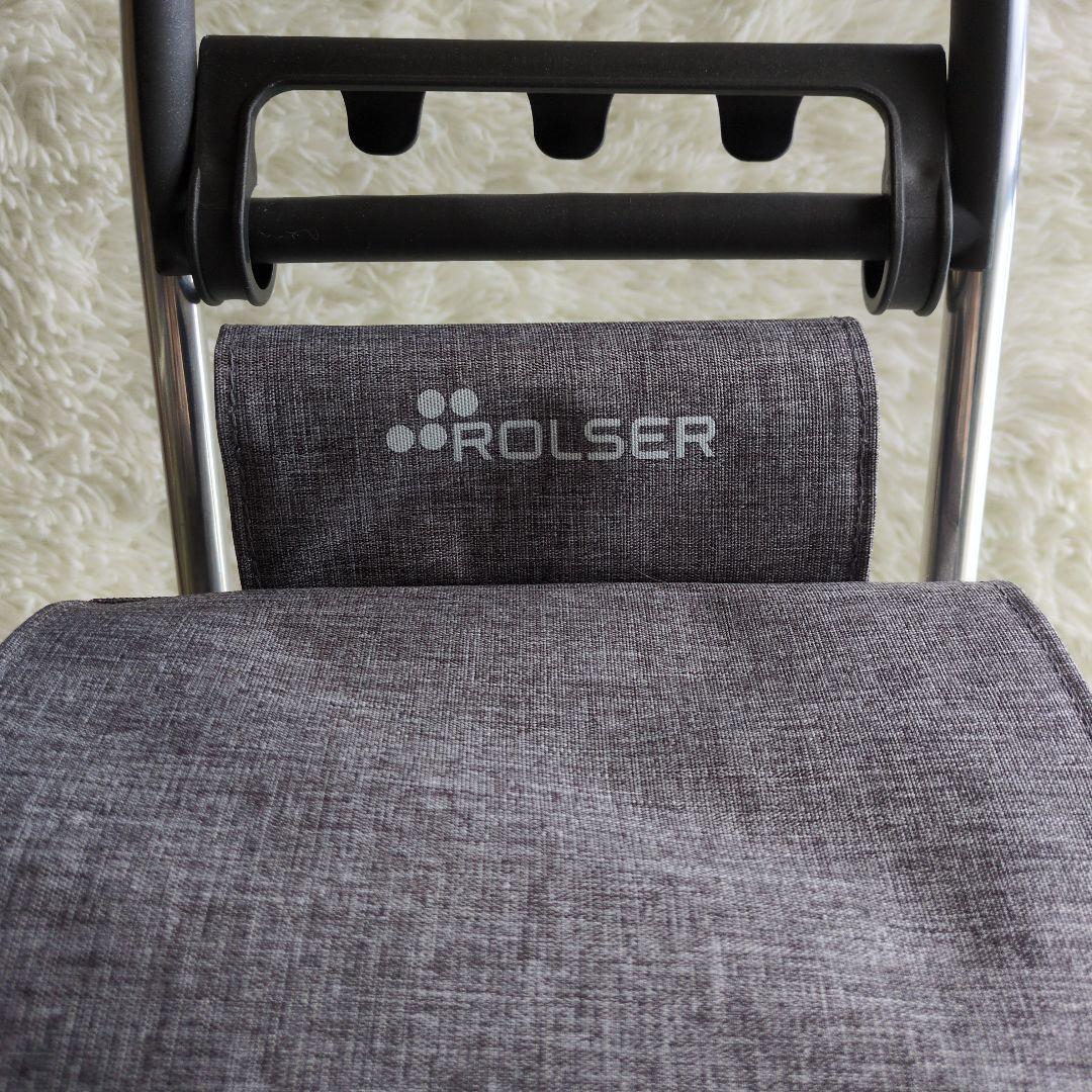 専用【美品】ROLSER / ロルサー　ショッピングカート　モノトーン　グレー