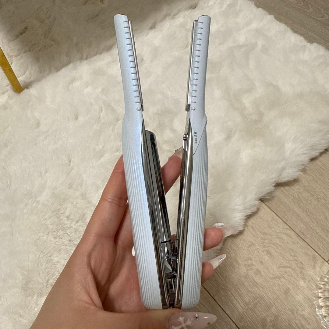 ReFa ストレートヘアアイロン ホワイト スタンド付き