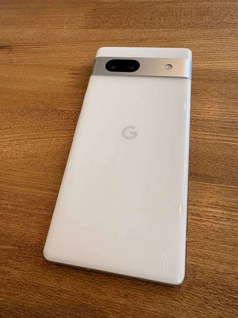 【美品】Google Pixel 7a 本体 スノー