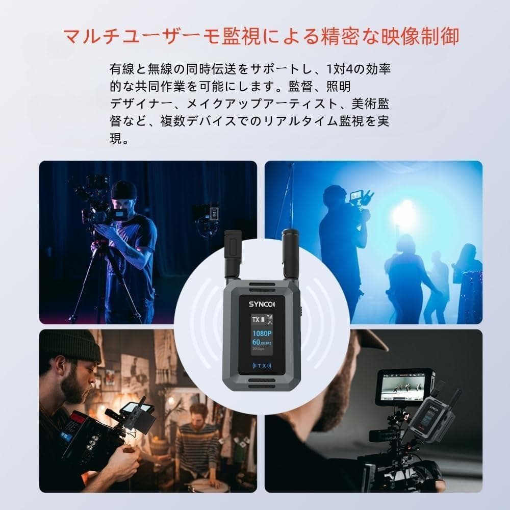 Synco Xvision HD ビデオ伝送システム HD 300メートル