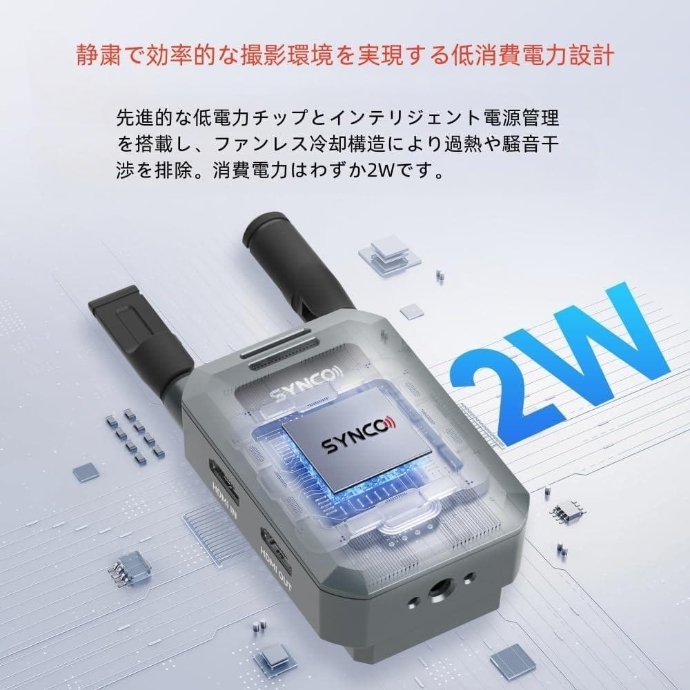 Synco Xvision HD ビデオ伝送システム HD 300メートル