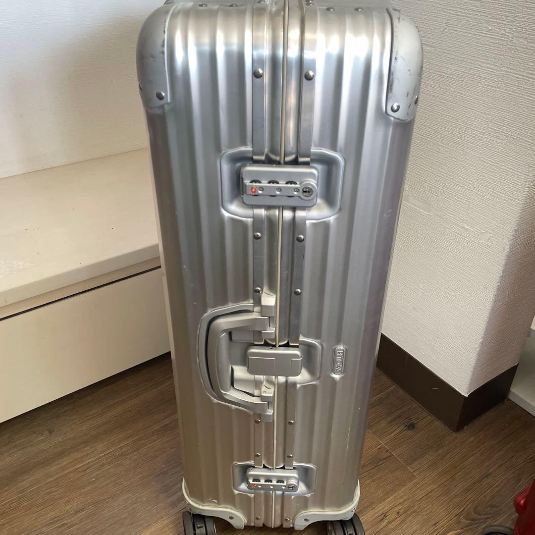青ロゴ RIMOWA トパーズ 84L アルミニウム チェックインL 4輪