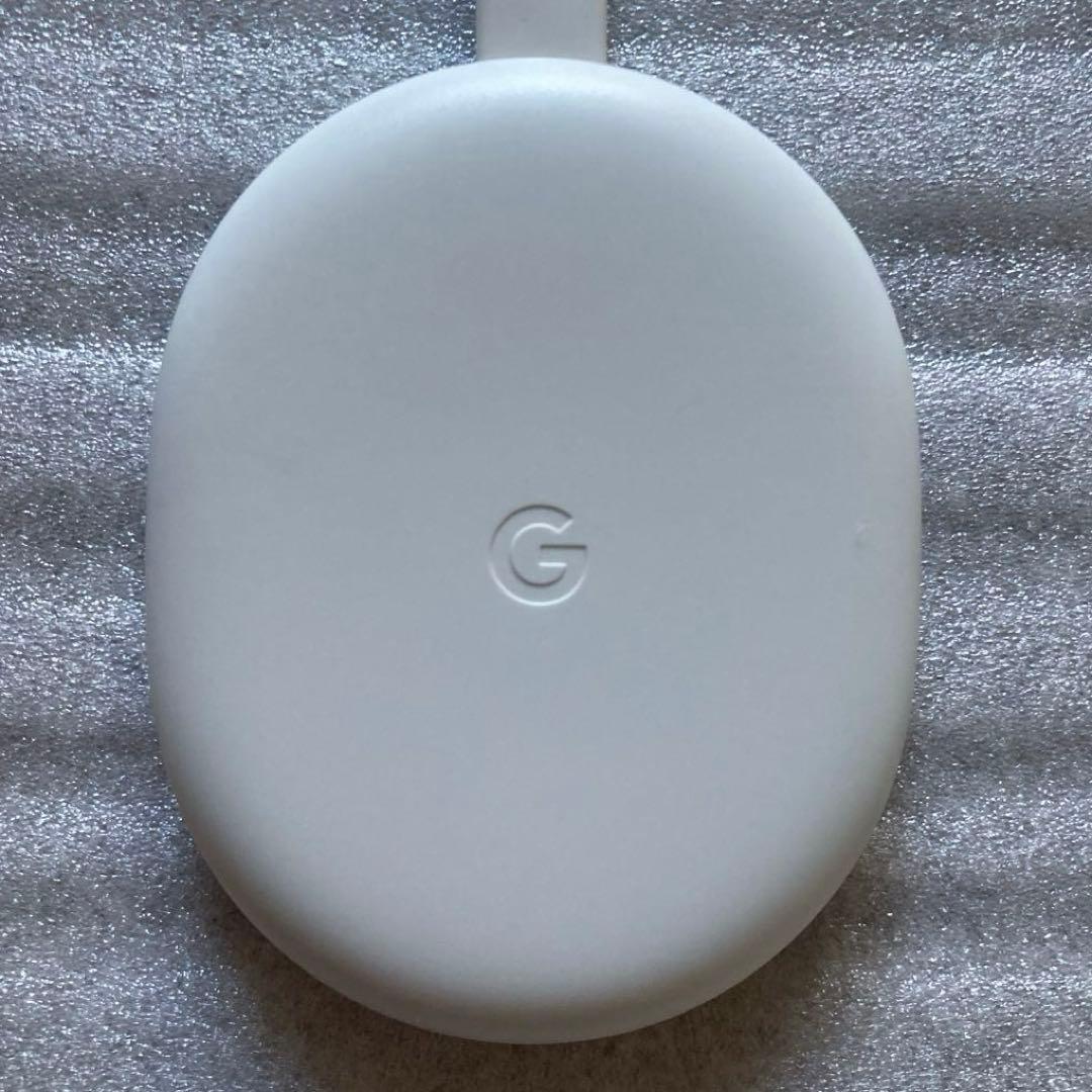 中古 本体のみ Chromecast with Google TV 4K スノー