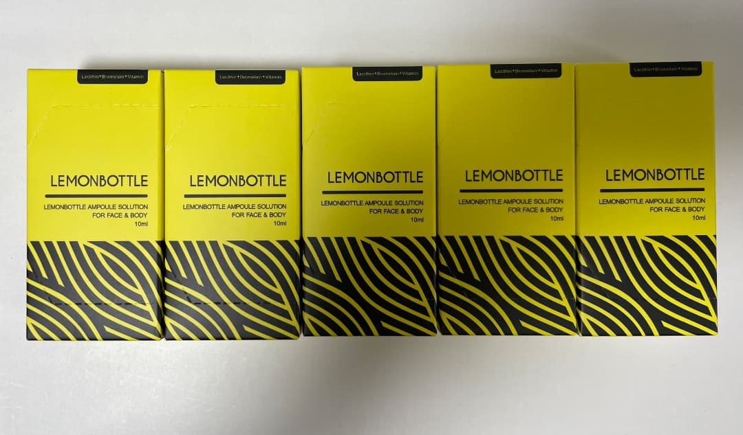 【即日発送】レモンボトル10ml 10本　ホームケアキットプレゼント　箱なし