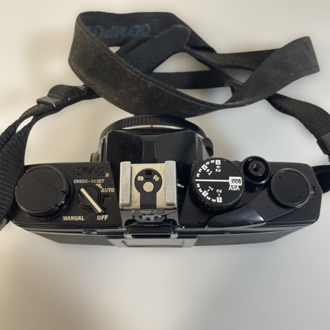 ジャンク品OLYMPUS OM-2Nブラック フィルムカメラ