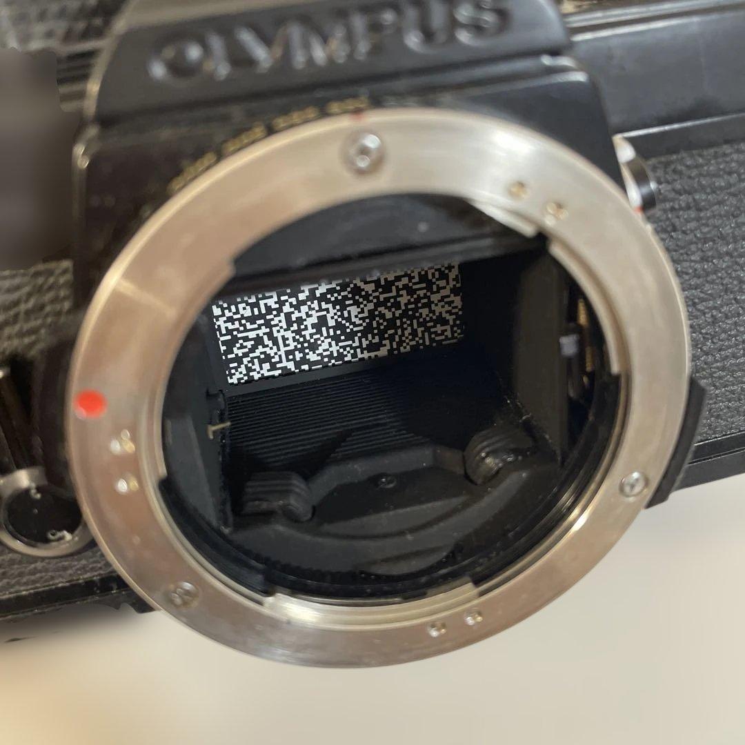 ジャンク品OLYMPUS OM-2Nブラック フィルムカメラ