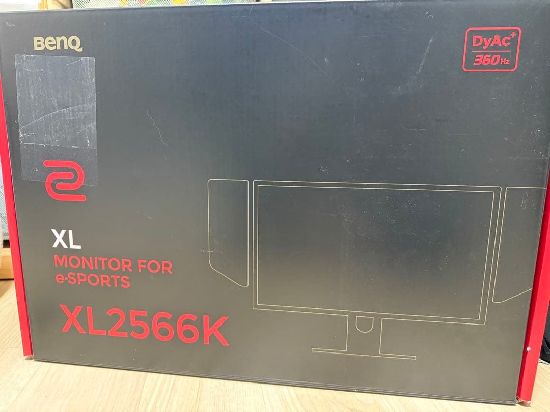 ディスプレイ・モニター本体 BenQ ZOWIE XL2566K 360hz FastTN