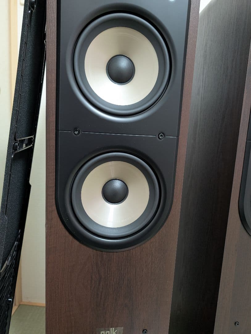 【動作良好・比較的綺麗】 Polk ES55 ブラウン ペア 　連番