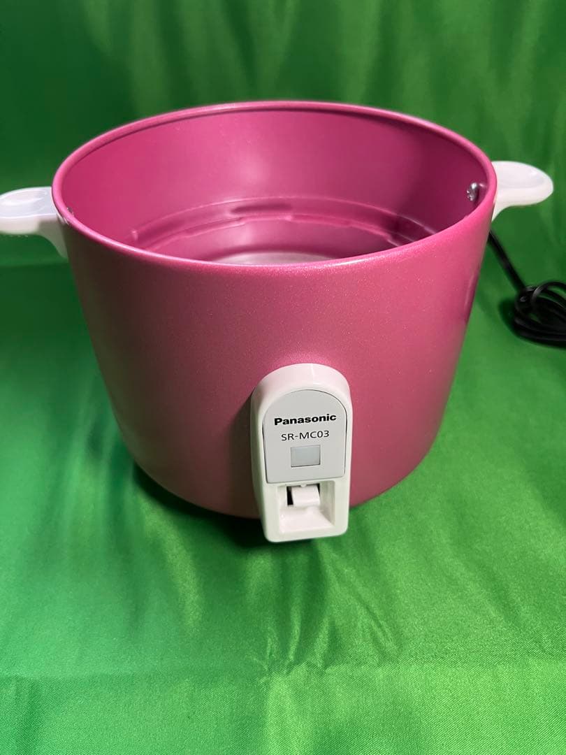 「展示未使用品」Panasonic SR-MC03 炊飯器 ピンク