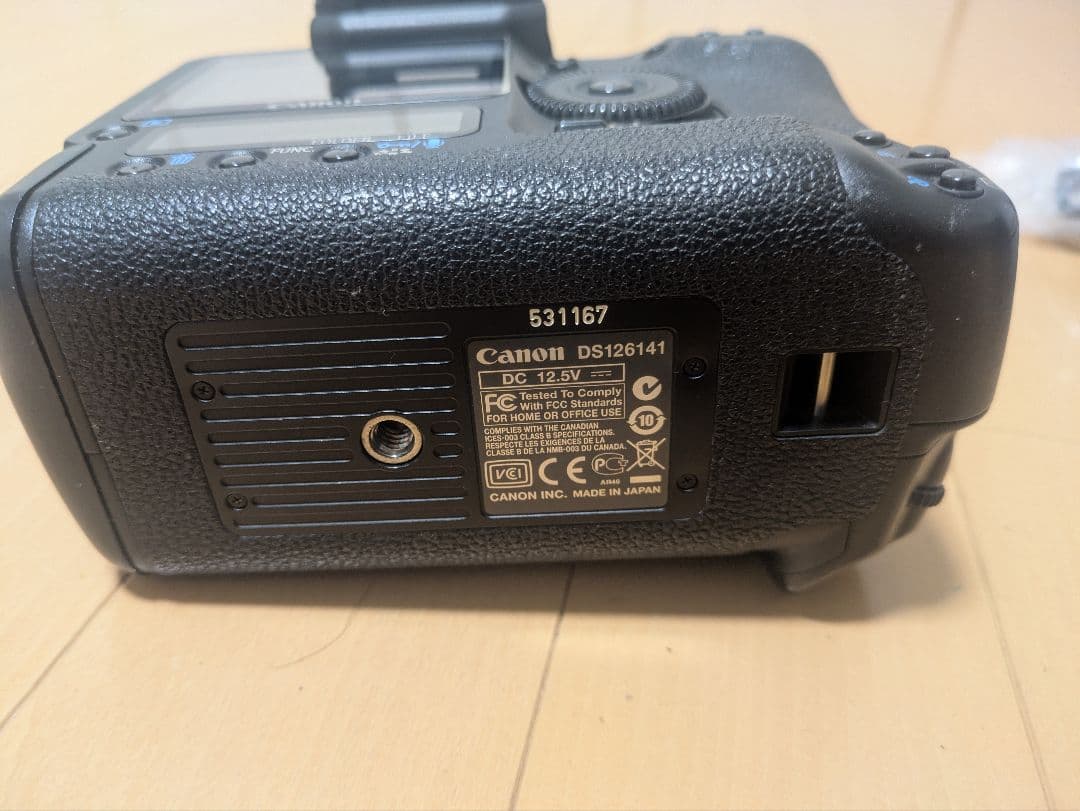 Canon EOS-1D Mark III 本体と付属品