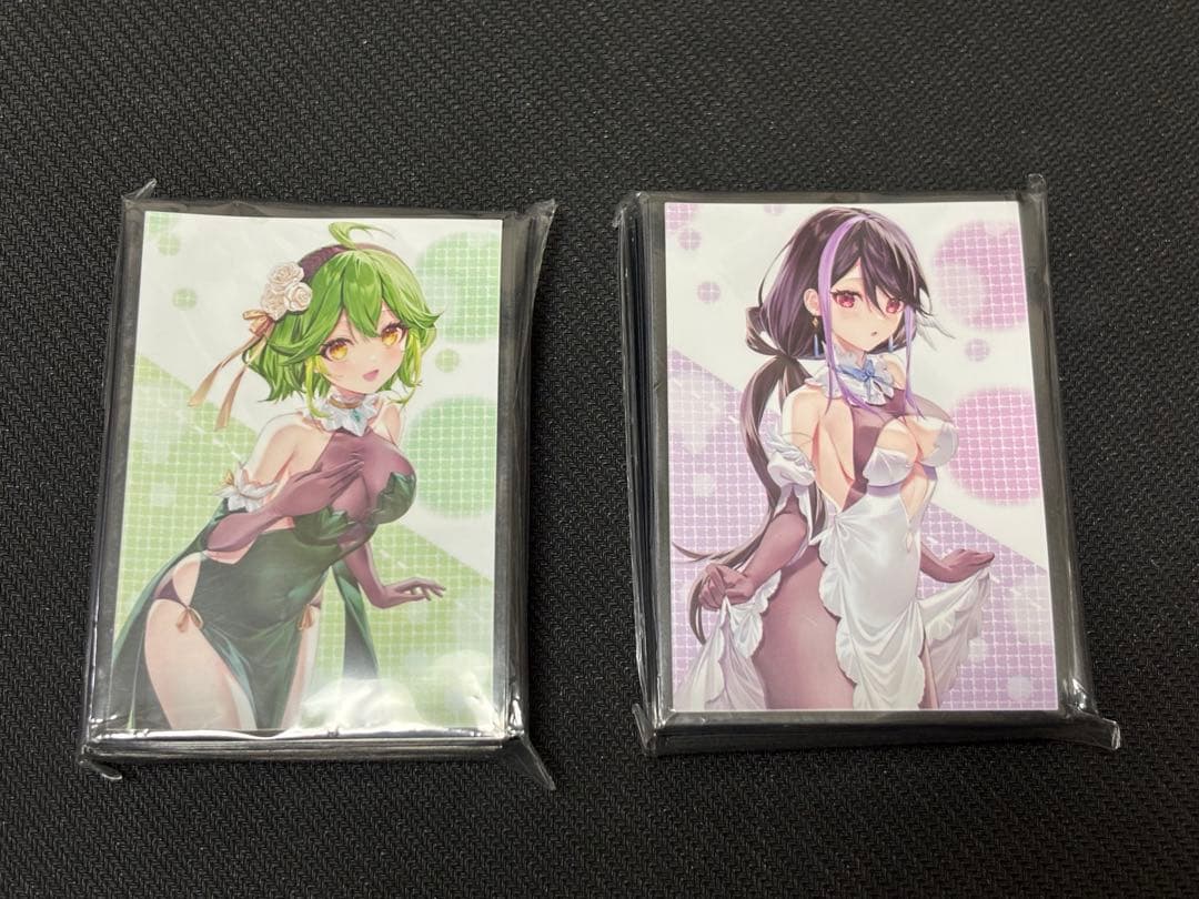遊戯王 柚子 セレナ リン 瑠璃 スリーブ プレイマット ミッドナイトブルー