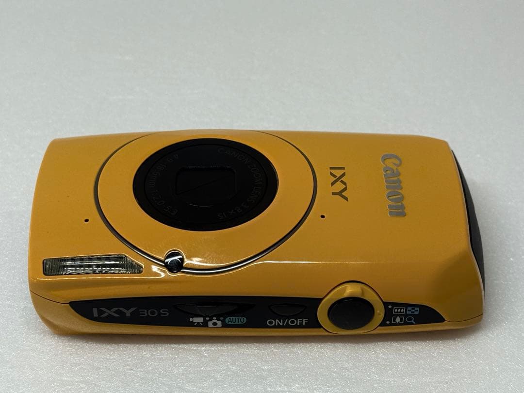 Canon IXY 30S イエロー 動作確認済 付属品一式 コンパクトデジカメ